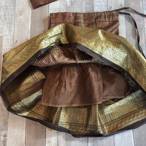 Traditional Indian Girl’s Lengha 3pc Skirt Set (76) - Picture 3 of 9